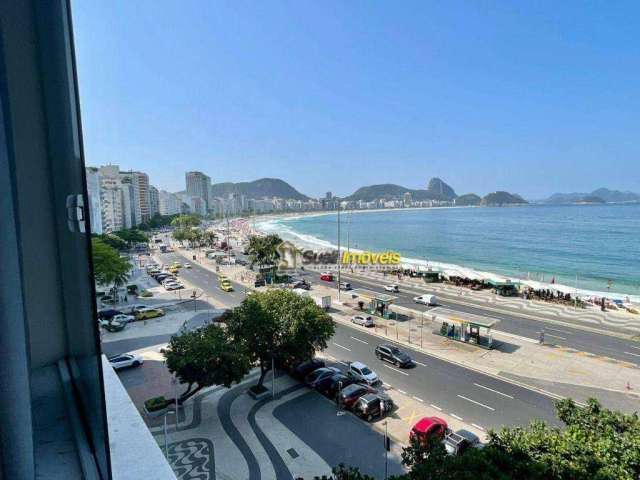 Apartamento com 3 dormitórios para alugar, 98 m² por R$ 18.076,08/mês - Copacabana - Rio de Janeiro/RJ