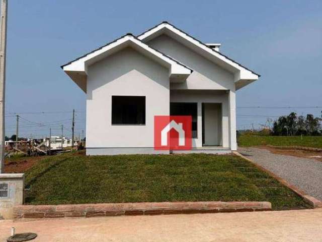 Casa com 2 dormitórios à venda, 56 m² por R$ 350.000 - Linha Santa Cruz - Santa Cruz do Sul/RS