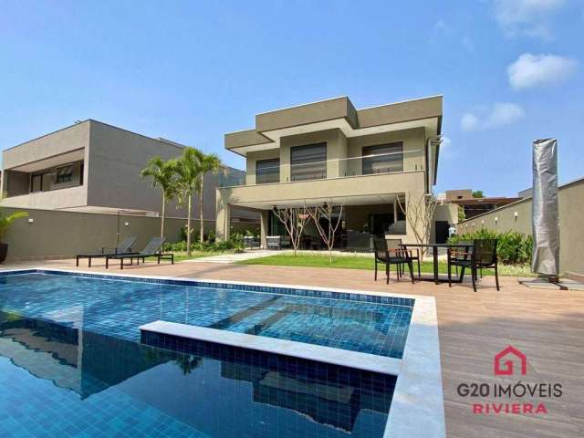 Casa com 6 dormitórios à venda, 510 m² por R$ 10.500.000,00 - Riviera de São Lourenço - Bertioga/SP