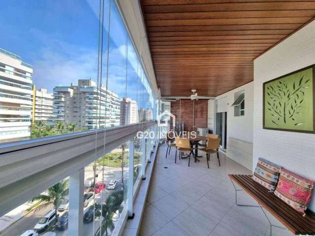 Apartamento com 3 dormitórios à venda, 121 m² por R$ 3.100.000,00 - Riviera Módulo 07 - Bertioga/SP