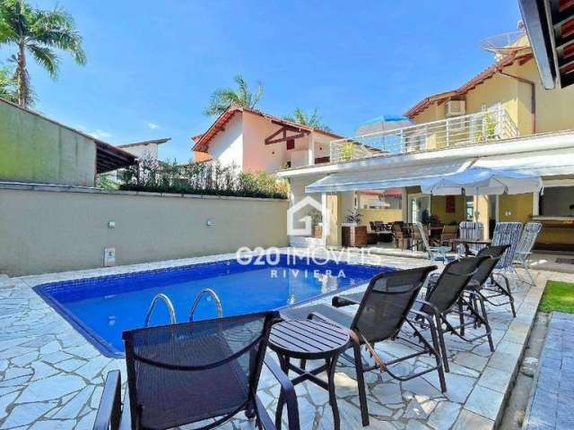 Casa com 4 dormitórios à venda, 245 m² por R$ 4.000.000,00 - Riviera de São Lourenço - Bertioga/SP