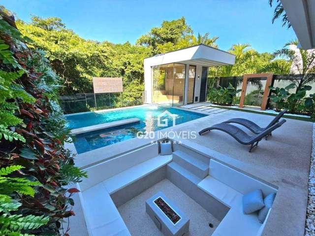 Casa com 5 dormitórios à venda, 330 m² por R$ 8.300.000,00 - Riviera Módulo 16 - Bertioga/SP