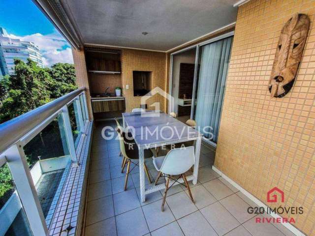 Apartamento com 3 dormitórios à venda, 95 m² por R$ 2.450.000,00 - Riviera - Módulo 8 - Bertioga/SP