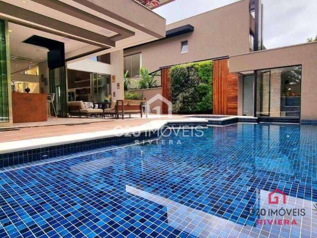 Casa com 5 dormitórios à venda, 450 m² por R$ 7.300.000,00 - Riviera - Módulo 24 - Bertioga/SP