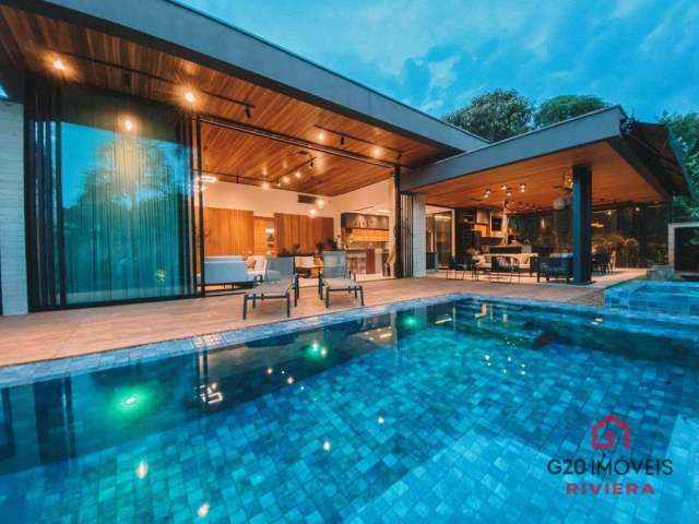 Casa com 4 dormitórios à venda, 349 m² por R$ 7.500.000,00 - Riviera de São Lourenço - Bertioga/SP