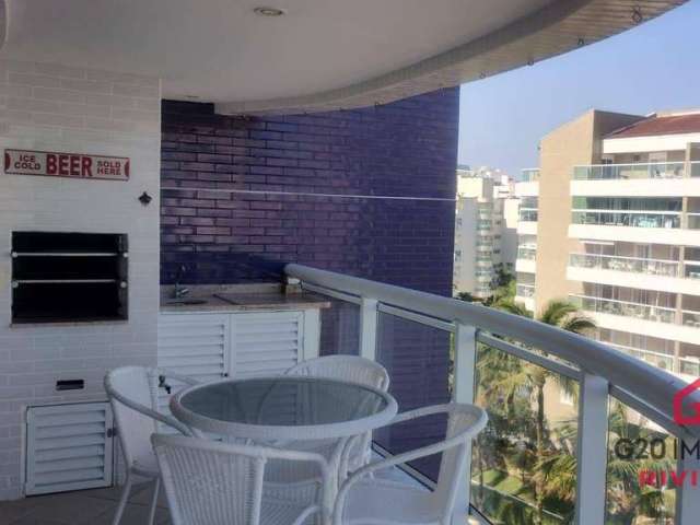 Apartamento com 3 dormitórios para alugar, 107 m² por R$ 12.000,00/mês - Riviera Módulo 2 - Bertioga/SP