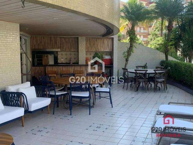 Apartamento com 3 dormitórios à venda, 184 m² por R$ 3.800.000,00 - Riviera Módulo 02 - Bertioga/SP