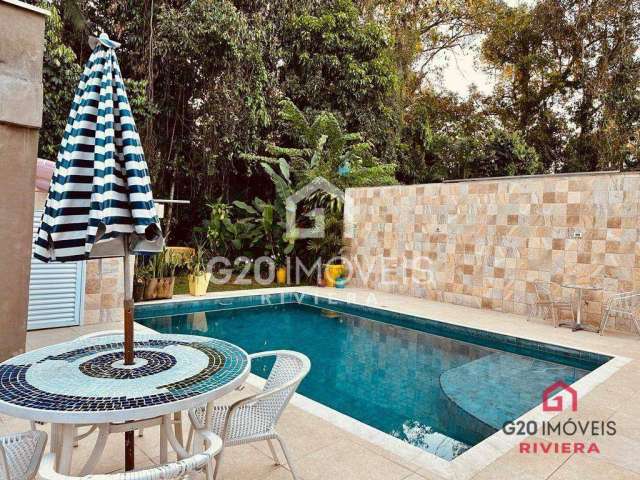 Casa com 5 dormitórios à venda, 330 m² por R$ 4.100.000,00 - Riviera de São Lourenço - Bertioga/SP