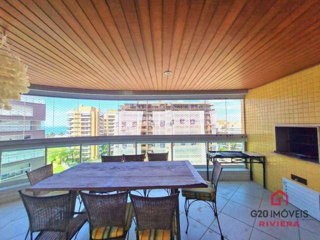 Apartamento com 4 dormitórios à venda, 160 m² por R$ 4.000.000,00 - Riviera - Módulo 8 - Bertioga/SP