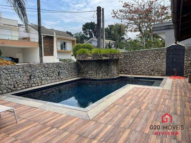 Casa com 5 dormitórios à venda, 450 m² por R$ 3.700.000,00 - Riviera de São Lourenço - Bertioga/SP