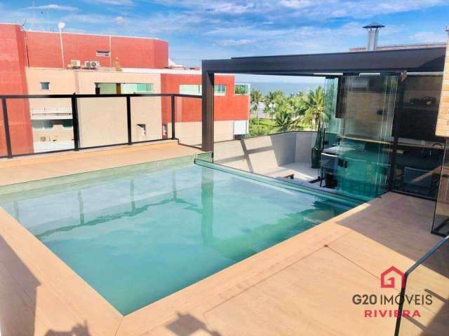 Cobertura com 5 dormitórios à venda, 311 m² por R$ 6.380.000,00 - Riviera Módulo 4 - Bertioga/SP