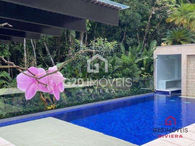 Casa com 5 dormitórios à venda, 384 m² por R$ 6.550.000,00 - Riviera de São Lourenço - Bertioga/SP