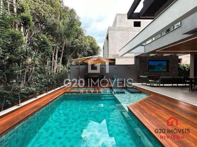 Casa com 5 dormitórios à venda, 437 m² por R$ 10.900.000,00 - Riviera Módulo 11 - Bertioga/SP