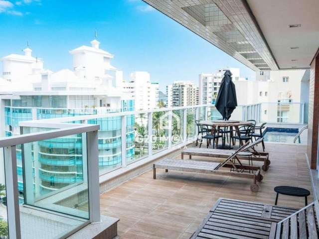 Cobertura com 4 dormitórios à venda, 255 m² por R$ 11.000.000,00 - Riviera de São Lourenço - Bertioga/SP