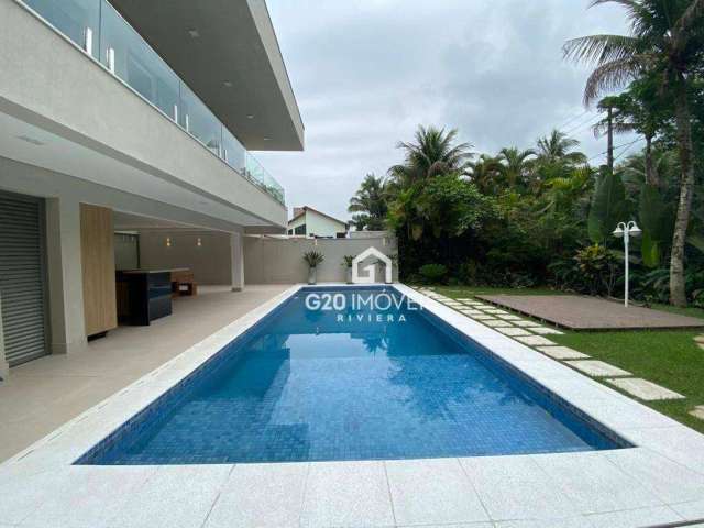 Casa com 6 dormitórios à venda, 469 m² por R$ 9.800.000,00 - Riviera Módulo 3 - Bertioga/SP