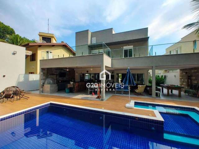 Casa com 6 dormitórios à venda, 296 m² por R$ 5.800.000,00 - Riviera - Módulo 28 - Bertioga/SP