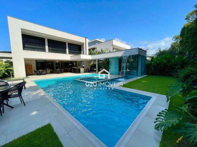 Casa com 5 dormitórios à venda, 635 m² por R$ 10.600.000,00 - Riviera Módulo 17 - Bertioga/SP