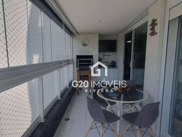 Apartamento com 3 dormitórios à venda, 114 m² por R$ 3.200.000,00 - Riviera Módulo 02 - Bertioga/SP