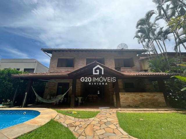 Casa com 6 dormitórios à venda, 377 m² por R$ 4.700.000,00 - Riviera Módulo 22 - Bertioga/SP