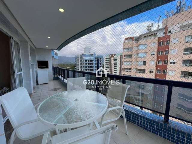 Apartamento com 3 dormitórios à venda, 123 m² por R$ 2.500.000,00 - Riviera Módulo 06 - Bertioga/SP