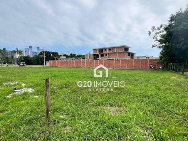 Terreno à venda, 826 m² por R$ 7.500.000,00 - Riviera Módulo 11 - Bertioga/SP