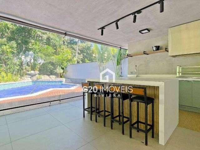 Casa com 5 dormitórios à venda, 503 m² por R$ 6.500.000,00 - Riviera Módulo 22 - Bertioga/SP