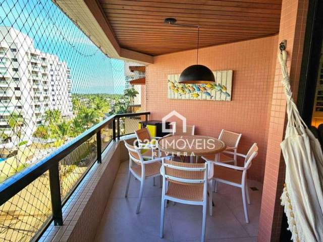 Apartamento com 3 dormitórios à venda, 101 m² por R$ 2.200.000,00 - Riviera de São Lourenço - Bertioga/SP