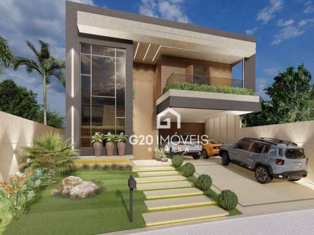 Casa com 6 dormitórios à venda, 460 m² por R$ 7.000.000,00 - Riviera Módulo 16 - Bertioga/SP