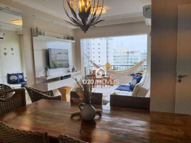 Apartamento com 2 dormitórios para alugar, 77 m² por R$ 8.000/ano - Riviera Módulo 3 - Bertioga/SP