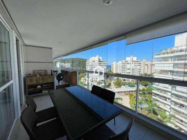 Apartamento com 3 dormitórios à venda, 138 m² por R$ 3.900.000,00 - Riviera - Módulo 8 - Bertioga/SP