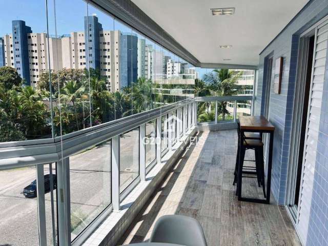 Apartamento com 3 dormitórios, 105 m² - venda por R$ 2.900.000,00 ou aluguel por R$ 4.690,00/dia - Riviera Módulo 2 - Bertioga/SP