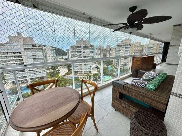 Apartamento com 4 dormitórios à venda, 138 m² por R$ 4.500.000,00 - Riviera - Módulo 8 - Bertioga/SP