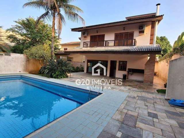 Casa com 4 dormitórios à venda, 329 m² por R$ 5.900.000 - Riviera de São Lourenço - Bertioga/SP