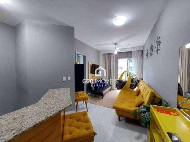 Apartamento com 1 dormitório, 38 m² - venda por R$ 1.050.000,00 ou aluguel por R$ 8.530,00/mês - Riviera Módulo 6 - Bertioga/SP