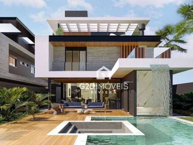 Casa com 5 dormitórios à venda, 422 m² por R$ 11.511.720,00 - Riviera Módulo 16 - Bertioga/SP