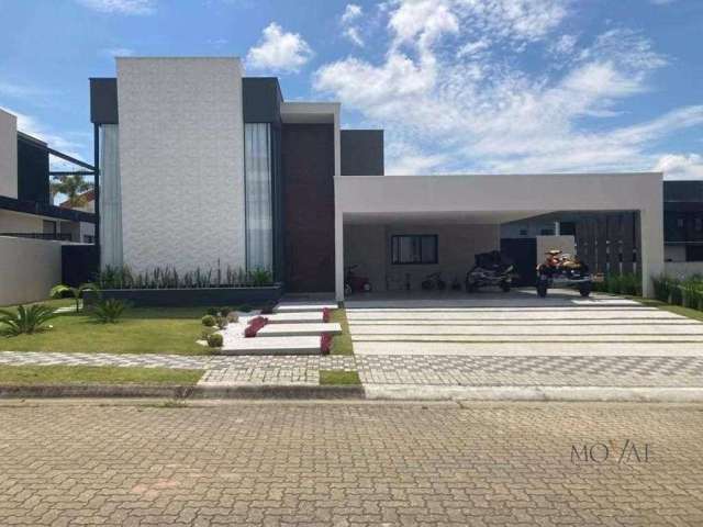 Casa com 5 dormitórios à venda, 400 m² por R$ 4.350.000,00 - Condomínio Reserva do Paratehy - São José dos Campos/SP