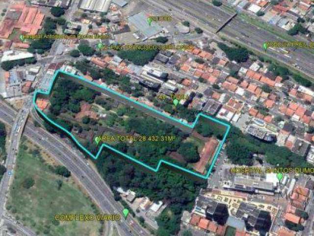 Área à venda, 28430 m² por R$ 40.000.000,00 - Jardim São Dimas - São José dos Campos/SP