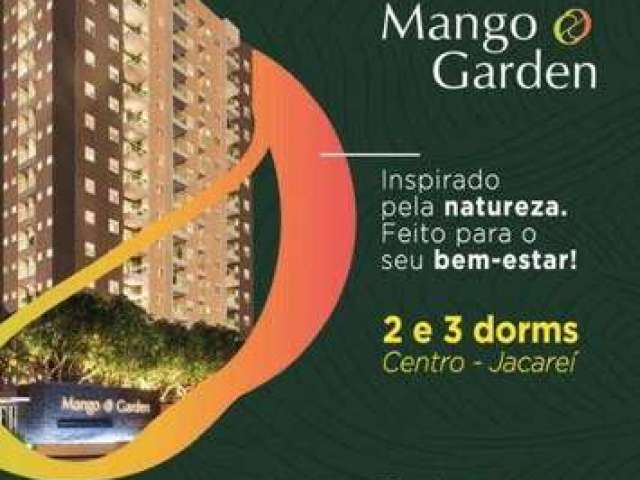 Apartamento com 2 dormitórios à venda, 58 m² por R$ 350.448,00 - Centro - Jacareí/SP