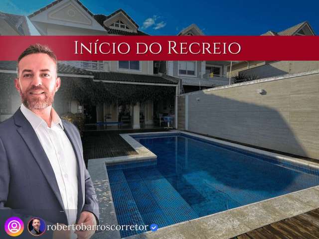 Casa Duplex | Energia Solar | Piscina e Churrasqueira | Início do Recreio