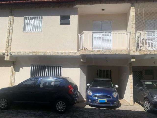 Sobrado em condomínio fechado 90 m2 com 3 quartos e 2 vagas