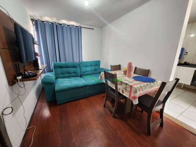 Apartamento com 2 dormitórios à venda, 47 m² por R$ 130.000,00 - Cohab II - Carapicuíba/SP