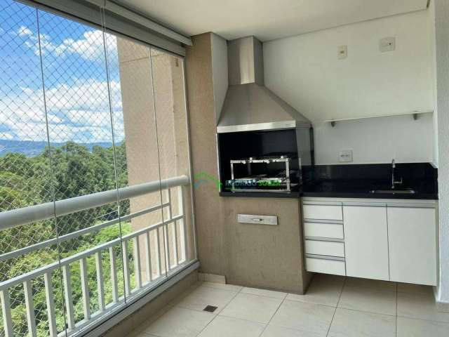 Apartamento com 3 dormitórios para alugar, 123 m² por R$ 7.928/mês - Alphaville - Santana de Parnaíba/SP