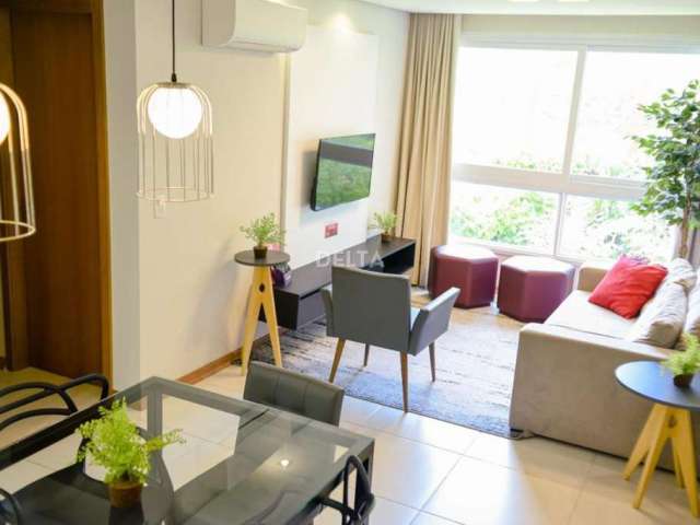 Apartamento APARTAMENTO MOBILIADO E EQUIPADO AO LADO DO CENTRO com 2 Quartos e 2 banheiros no Bairro Floresta em Gramado.