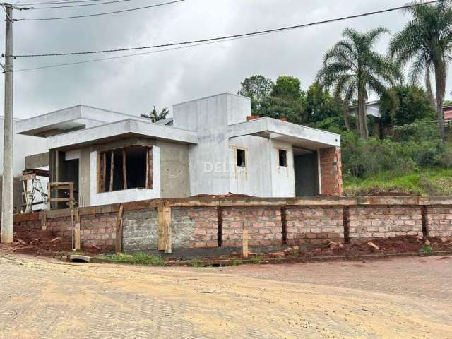 Casa à venda em Firenze, Campo Bom - 110m² - Em Obras - Construção