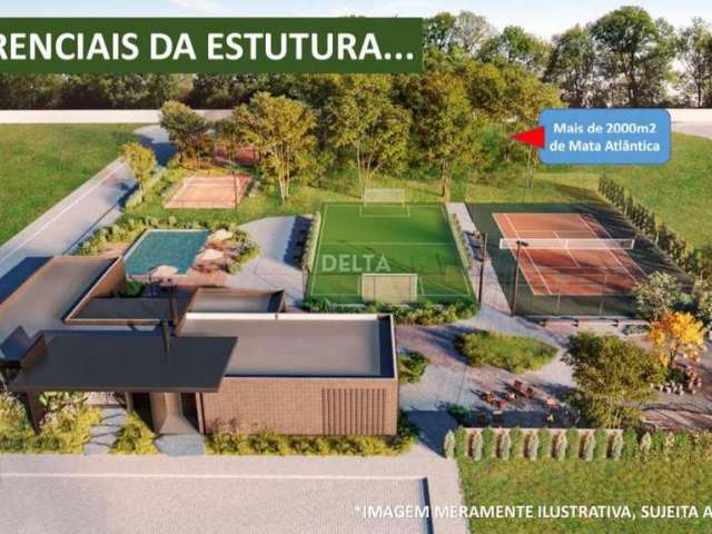 Terreno em Condomínio de Luxo em Lomba Grande, com 540m² - Infraestrutura completa