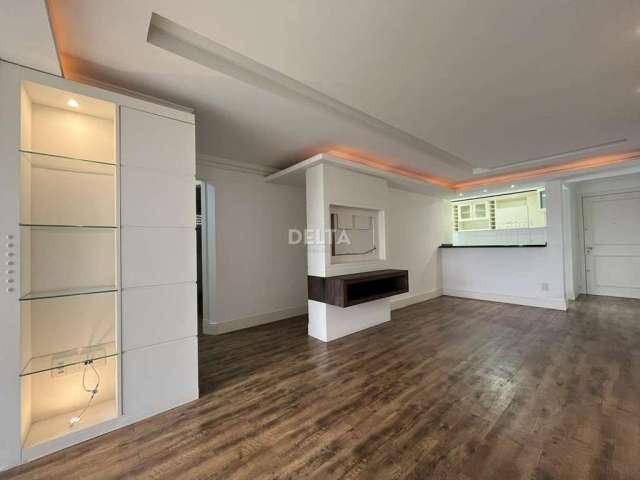 Ótimo apartamento semimobiliado com 3 dormitórios sendo 1 suíte , 01 vaga dupla, sacada com churrasqueira , vista panorâmica prédio com portaria 24 hs, salão de festas piscina, academia no bairro Rio 