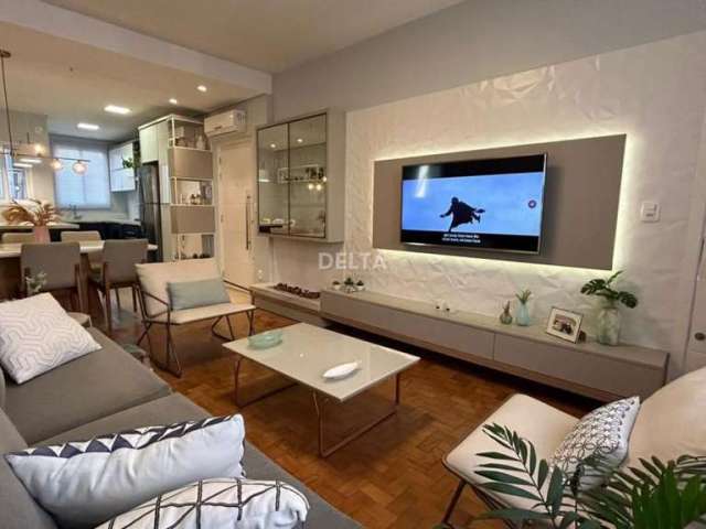 Apartamento decorado com 2 dormitórios no Centro de Novo Hamburgo.