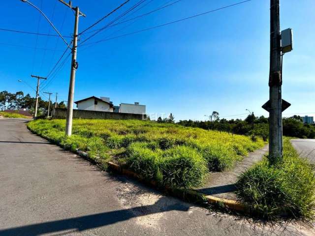 Terreno plano de Esquina com 379m² - Chácara Hamburguesa em Novo Hamburgo Bairro Canudos