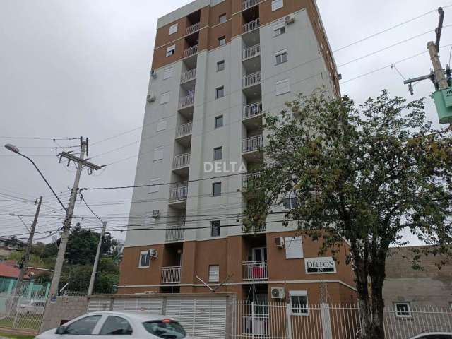 Apartamento 02 dormitórios com sacada e garagem coberta