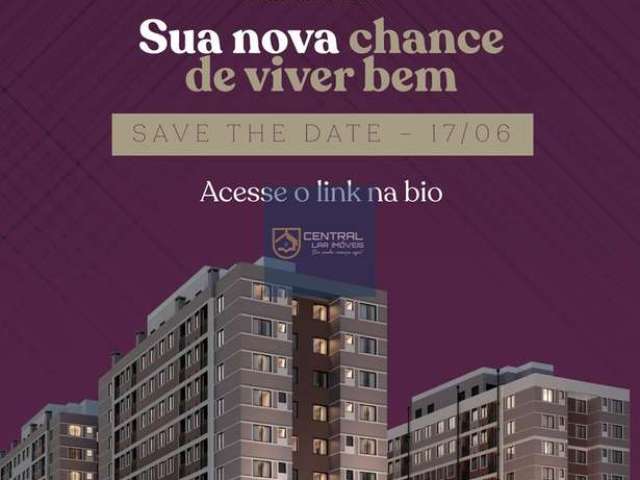 Apartamento 2 quartos com suíte á venda no Bairro: Novo Prado - Curitiba